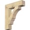 Ekena Millwork Balboa Block Rough Sawn Bracket, Douglas Fir, 6"W x 28"D x 32"H BKT06X28X32BOA05RDF - alternate 1